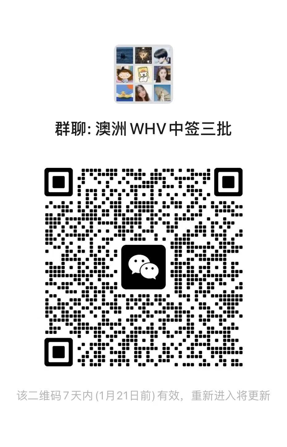 WHV 微信群二维码